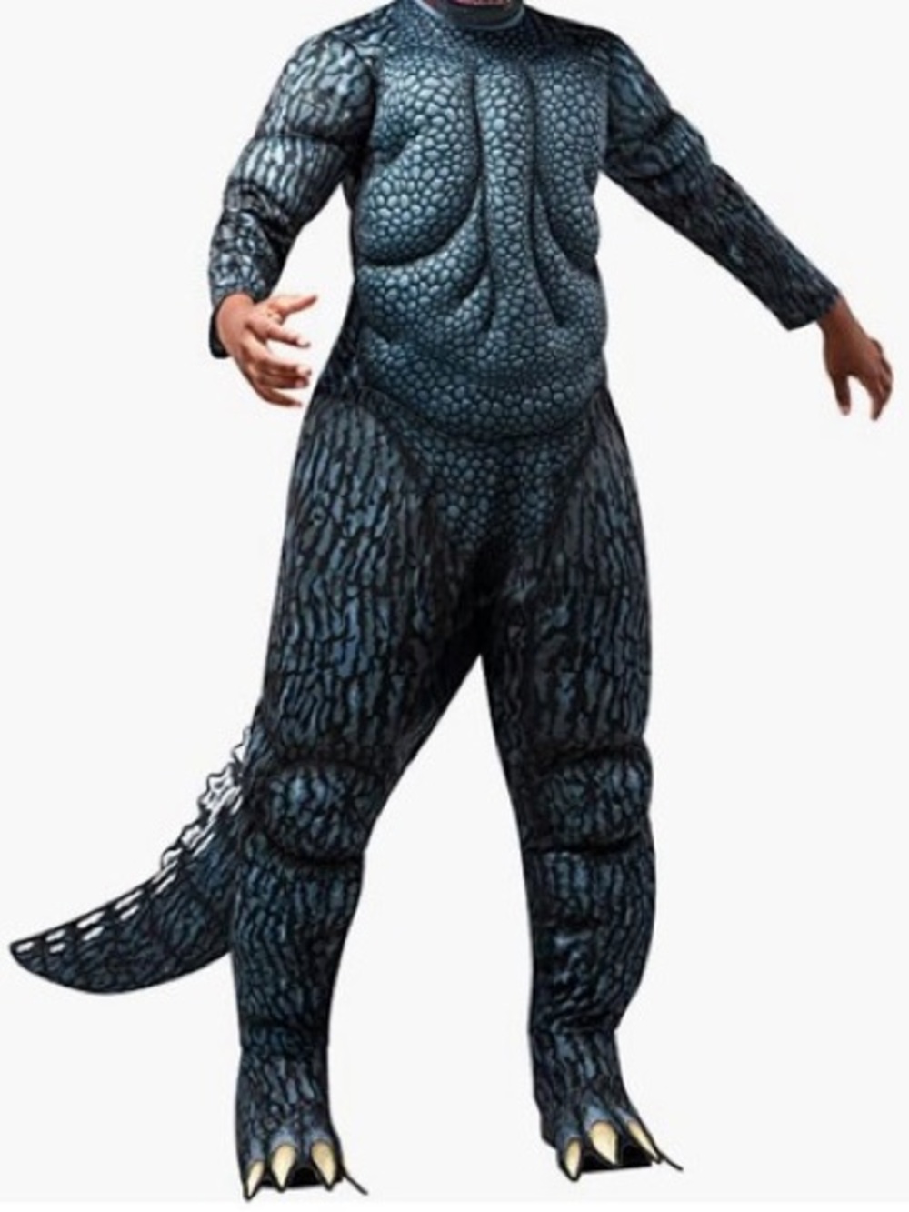 Godzilla Padded Kids Costume Size Large No Mask